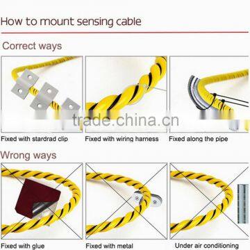 High Sensitivity Length Customized Water Sensing Cable