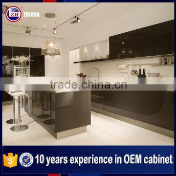 Guangzhou Modern Standard Base Kitchen Cabinet With Island Bench photo-2