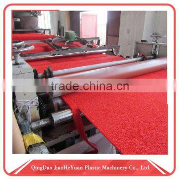 Chinese export pvc car coil mats making machine