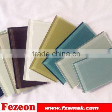 3X6 inch thickness 8mm glass mosaic tiles for indoor wall