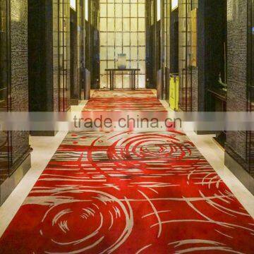 Custom designs hand tufted carpet for hotel use