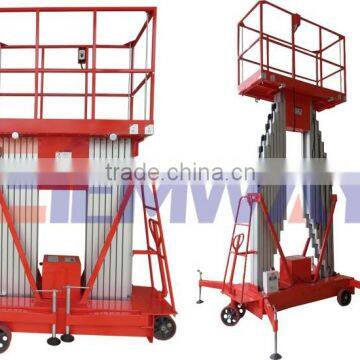 Factory price hydraulic vertical double mast lift for sale