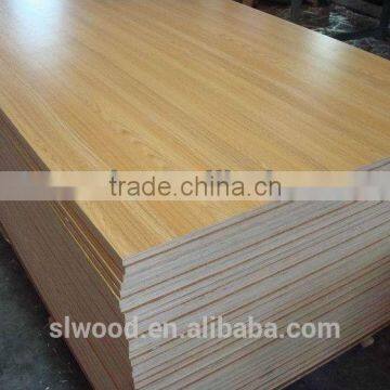 melamine/wood grain plywood, high quality