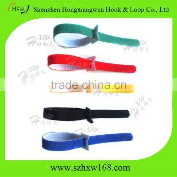 Microfiber Cloth Hook and Loop Reusable Fastening Cable Ties