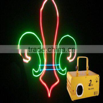 RGY animation laser show