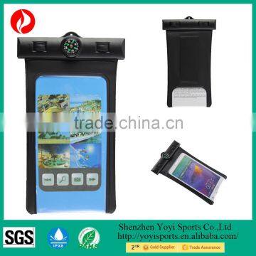 Universal smartphone Waterproof Pouch with Touch Responsive Transparent Screen