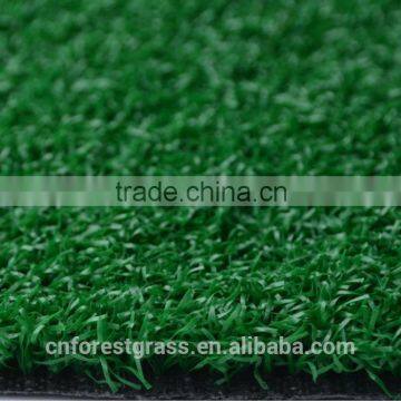 Premium dark green color PE artificial turf for gateball