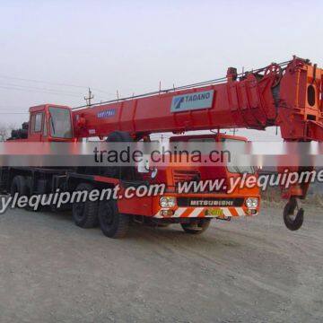 TADANO TG500E 50 ton used wheel crane lifting truck crane