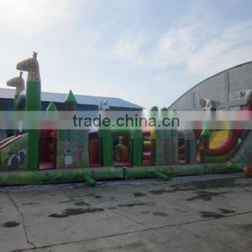 New Design Inflatable Amusement Park Games Bounce Playground Outdoor Factory Price