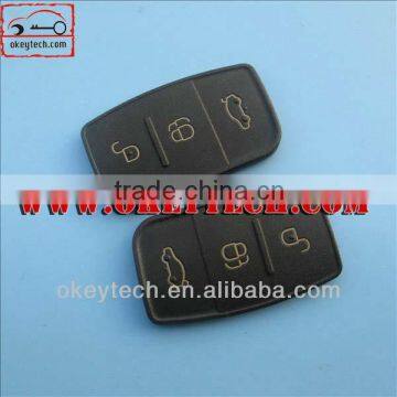 Best price car key shell Ford Remote Key 3 Button key Rubber Pad