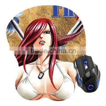 New Erza Scarlet - Fairy Tail Anime Best 3D Mouse Pad Sexy Butt Wrist Rest Oppai SMP74