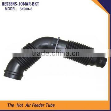 Rubber intake tube manifold for kobesteel