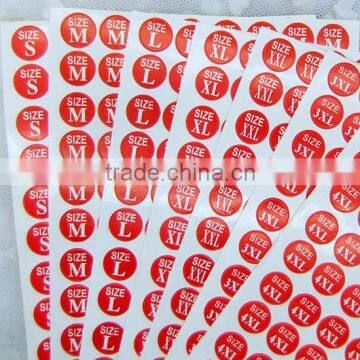 Custom decal logo sticker vinyl black paper adhesive sticker label, cosmetics customized product print private label