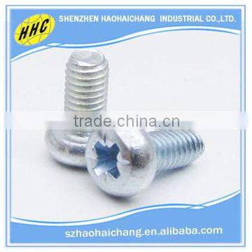 shenzhen customized stainless steel phillips slotted screw