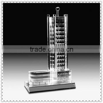 Charming Crystal Miniature Building Model For Collection