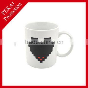 2015 hot selling valentine wholesale gifts ceramic coffee mugs with spoon made in China
