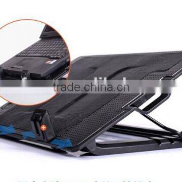 Best Selling Adjustable 2 Usb Notebook Cooler Stand , Laptop Cooling Pad ,laptop Stand Holder photo-4