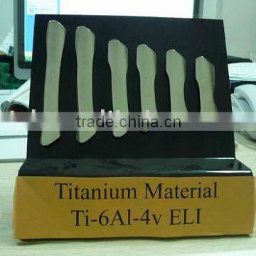 Titanium 6AL4V / Ti6Al4VEli titanium dental implants, Orthopaedic Implants,surgery implants,titanium medical implants