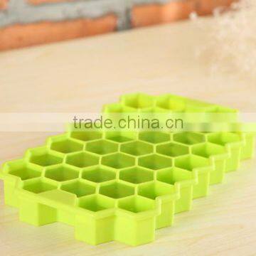 Summer Honeycomb Design Ice Tray Silicone Ice Maker photo-4