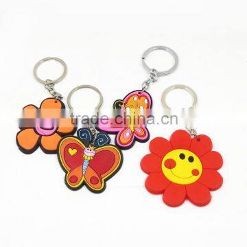 Yiwu Manre Hot Sales Silicone/ Rubber Promotion Keychain 2d Custom PVC Keychain photo-5