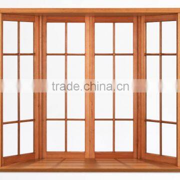 High quality aluminium profile for door and window with wood grain