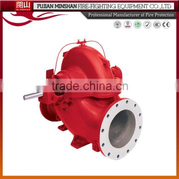 Horizontal multistage fire fighting centrifugal pump