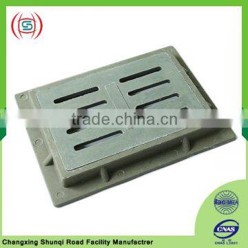 Car parking lot nodular cast iron drainage geogrid trench cover