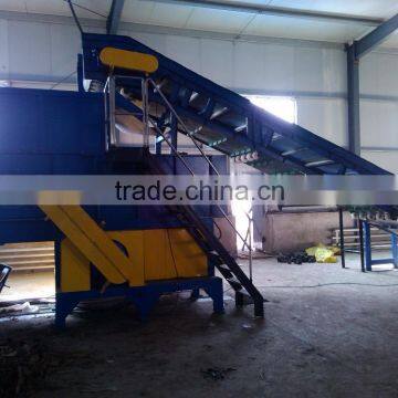 Plastic Shredder cutting crushing Machine