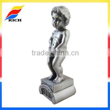 custom souvenir small metal figurine for arts crafts