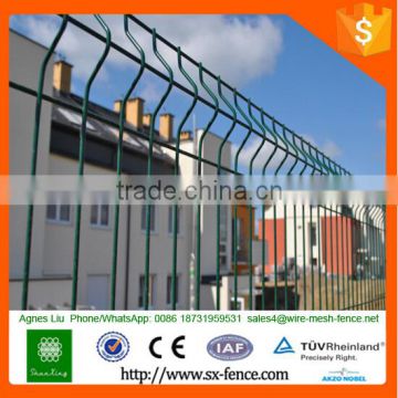 Europe Hot Sale Powder Coated 3D Folding Wire Mesh Fence