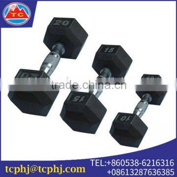 High Quality Bone Black Hex Stainless Steel Dumbbell For Price