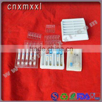 brand new ampoule plastic blister tray