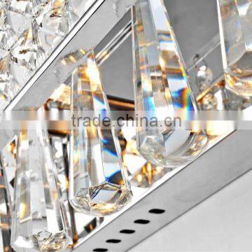 Simple Contemporary Creative Rectangle Crystal Wall Lamp Lighting Bedroom, Corridor Light photo-2