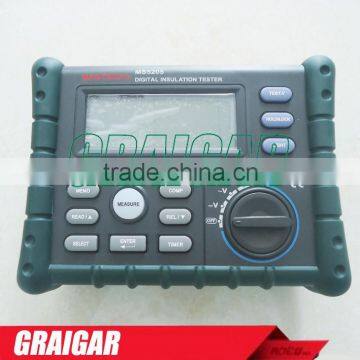 Megger High Precision Digital Insulation Resistance Meter Tester Multimeter 10G 2500V MASTECH MS5205