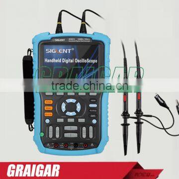 SHS815 Handheld 150MHz 1GSa/s 2 Channels Oscilloscope 2M Memory Depth & Multimeter 2 in1 USB 5000mAh Lithium Battery