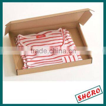 Custom Handmade Corrugated Garment Box Folded