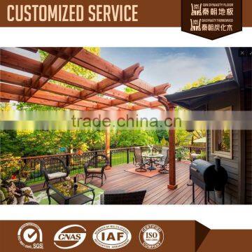 thermowood garden pergola