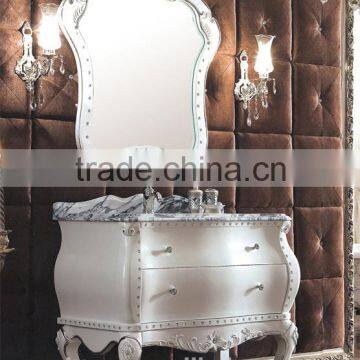 Discount Bathroom Vanity From Cheap Solid Wood Furniture in Silver Oak Wood WTS163 photo-6