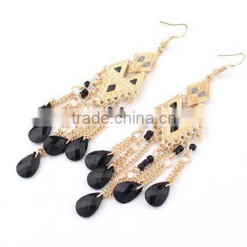 Fashion Jewelry Tassel Earrings Diamond Jewelry