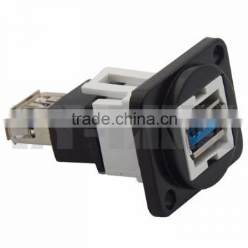 D Type Keystone USB 3.0 Female Connector