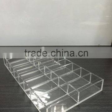 Premium Acrylic Eyeshadow Organizer With 16 Individual Spaces