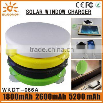 The Hottest Selling Window Stick Solar Mobile Phone Charger, Waterproof Rechargable Mobile Phone Battery photo-2