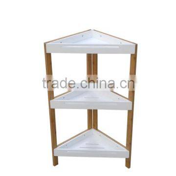 Bamboo corner rack/Bamboo living room display rack/bamboo bathroom rack