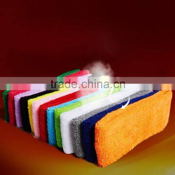 Promotional Gift Custom Sports Cotton Headbands in High Quality 2015