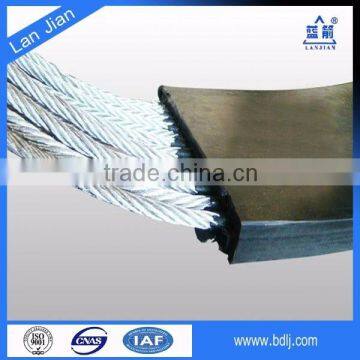 Tear Resistant Steel Cord Conveyor Belt, Curve Conveyor Belt, Heavy Duty Conveyor Belt for Recycling