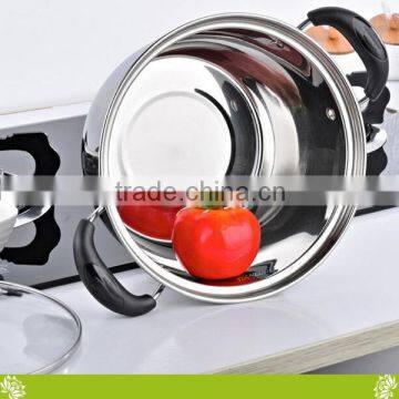 Healthy Non- Toxic Stainless Steel Liner Soup Pot,Wholesale Cookware Cooking Stockpot Soup,cheap Kitchen Cooking Pot photo-3