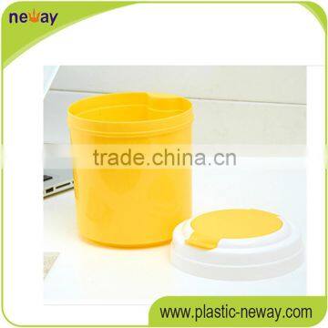 Pure Color Eco-Friendly Stocked PP Standing Recycling Cheap Trash Can for Home photo-6