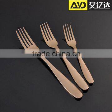 Gold Plated Stainless Steel Spoon Set , Spoon Set