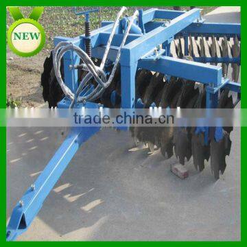 Tractor drag offest hydraulic heavy pull type 3 point linkage disc harrow