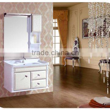 Customized Quality Bathroom Decorative Hanging Pvc Material Vanity for Wholesale photo-1